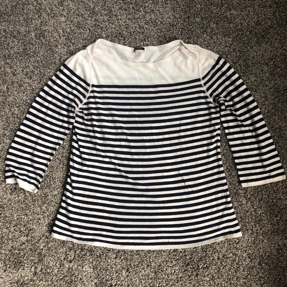 J. Crew Striped Sweater Shirt